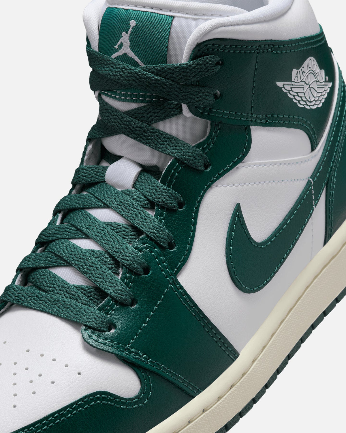 HOT Products Jordan Women's Air Jordan 1 Mid "Oxidised Green" White/Oxidized Green
