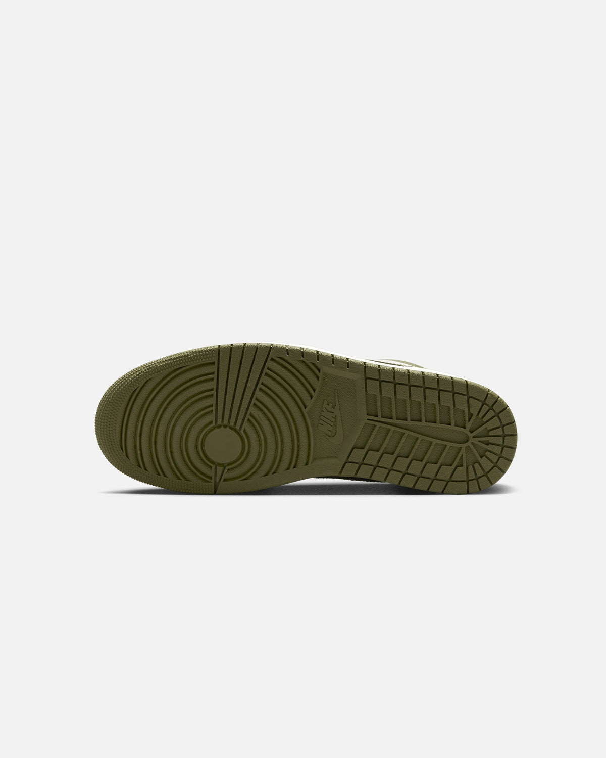 HOT Products Jordan Air Jordan 1 Low "Black Toe Medium Olive" Black/White