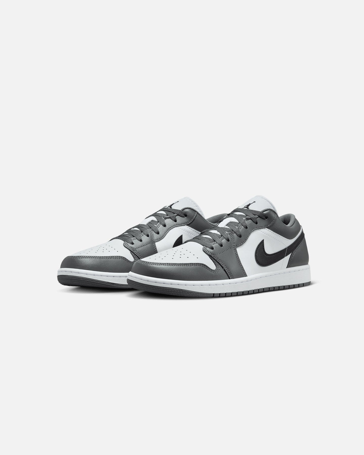 HOT Products Jordan Air Jordan 1 Low "Iron Grey" White/Black/Green