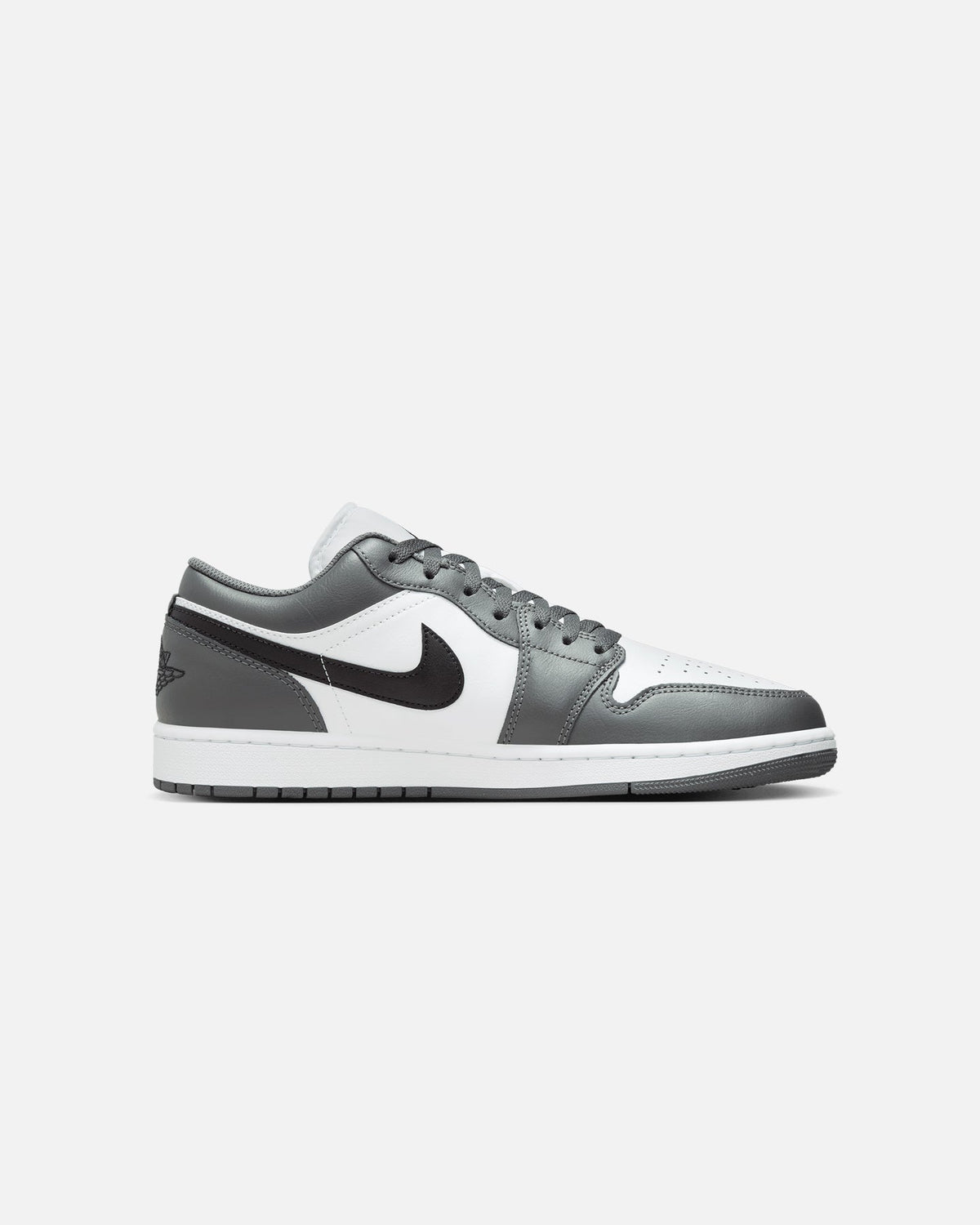 HOT Products Jordan Air Jordan 1 Low "Iron Grey" White/Black/Green