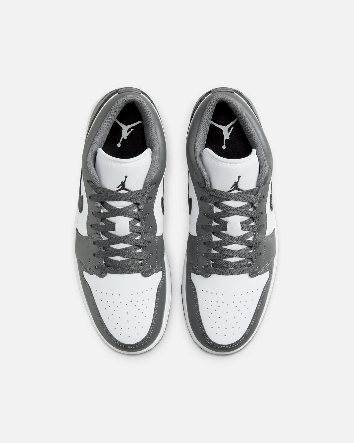 HOT Products Jordan Air Jordan 1 Low "Iron Grey" White/Black/Green