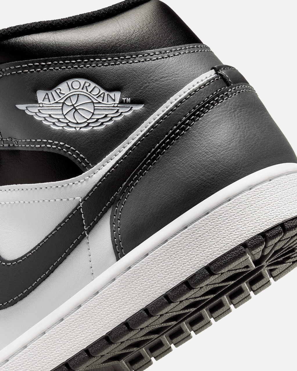 HOT Products Jordan Air Jordan 1 Mid 'Iron Grey' Black/Iron Grey