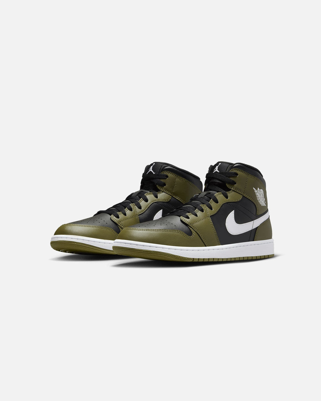 HOT Products Jordan Air Jordan 1 Mid "Sequoia" Black/White