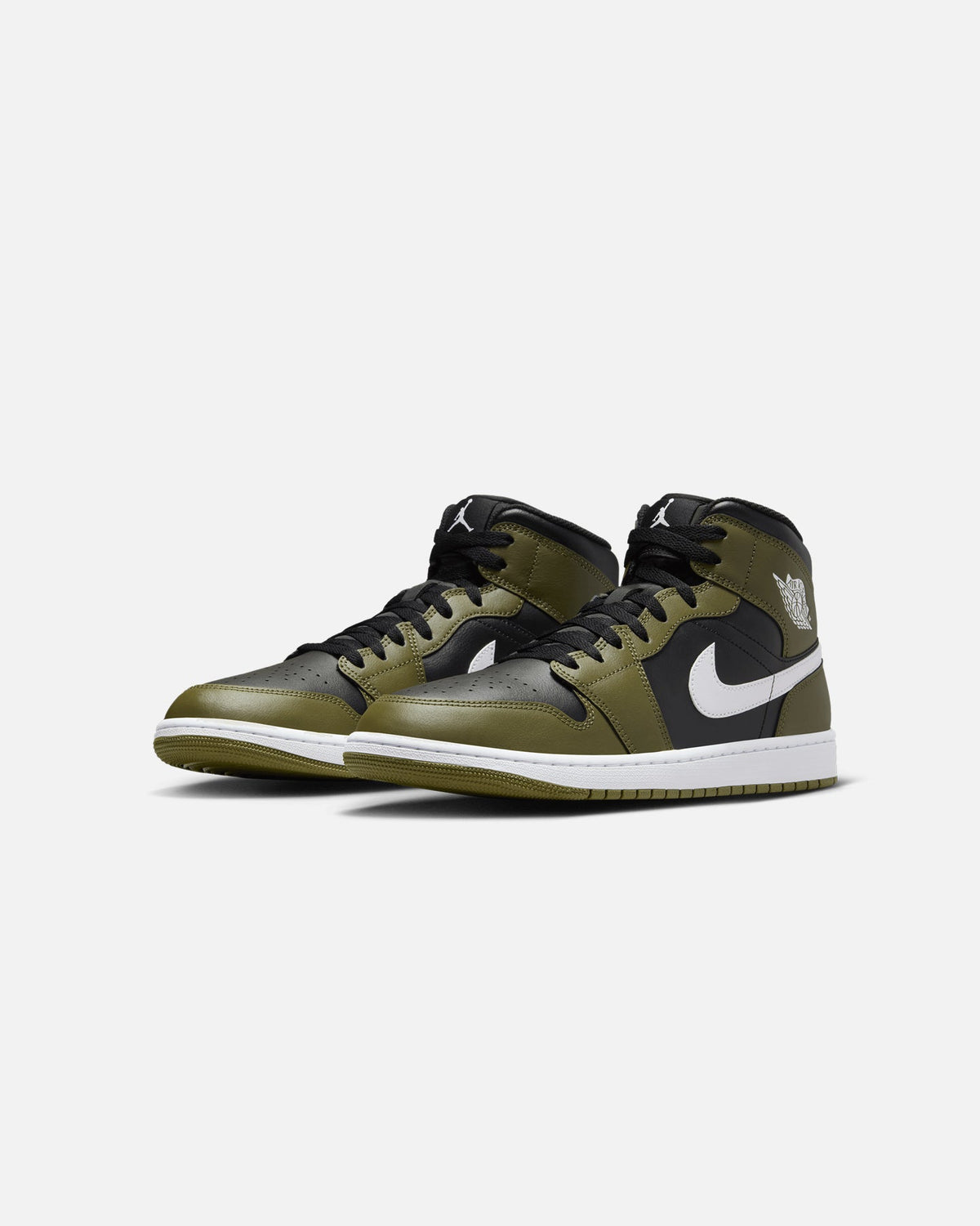 HOT Products Jordan Air Jordan 1 Mid "Sequoia" Black/White