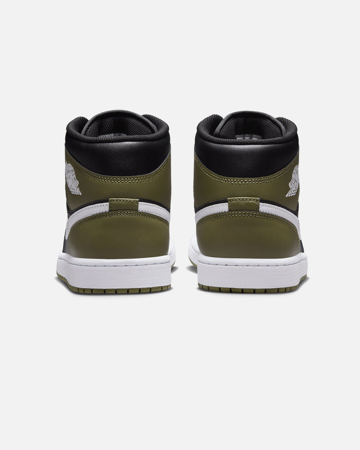 HOT Products Jordan Air Jordan 1 Mid "Sequoia" Black/White
