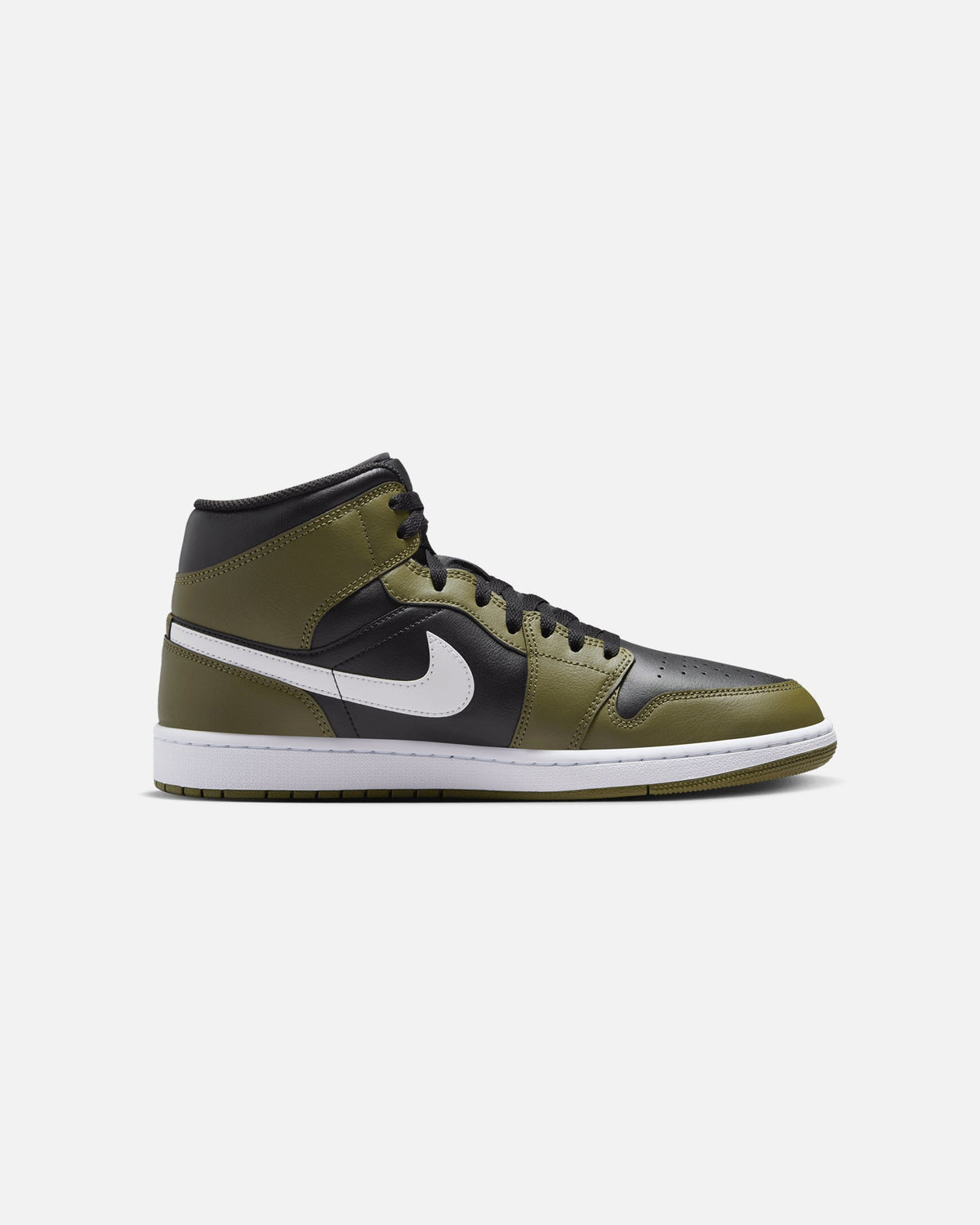 HOT Products Jordan Air Jordan 1 Mid "Sequoia" Black/White