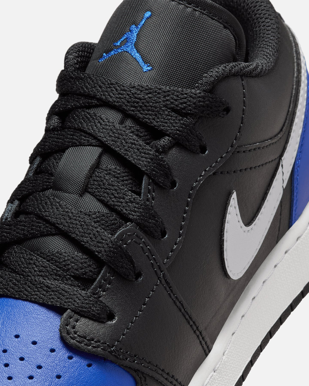 HOT Products Jordan Kids' Air Jordan 1 Low (GS) Black/White-Game Royal