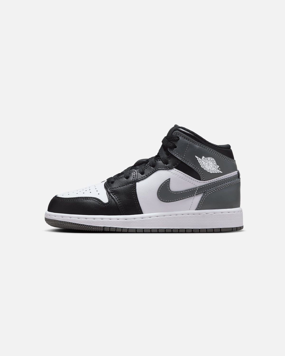 HOT Products Jordan Kids' Air Jordan 1 Mid (GS) Black/Iron Grey