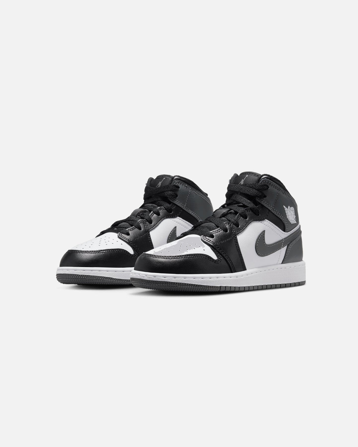 HOT Products Jordan Kids' Air Jordan 1 Mid (GS) Black/Iron Grey
