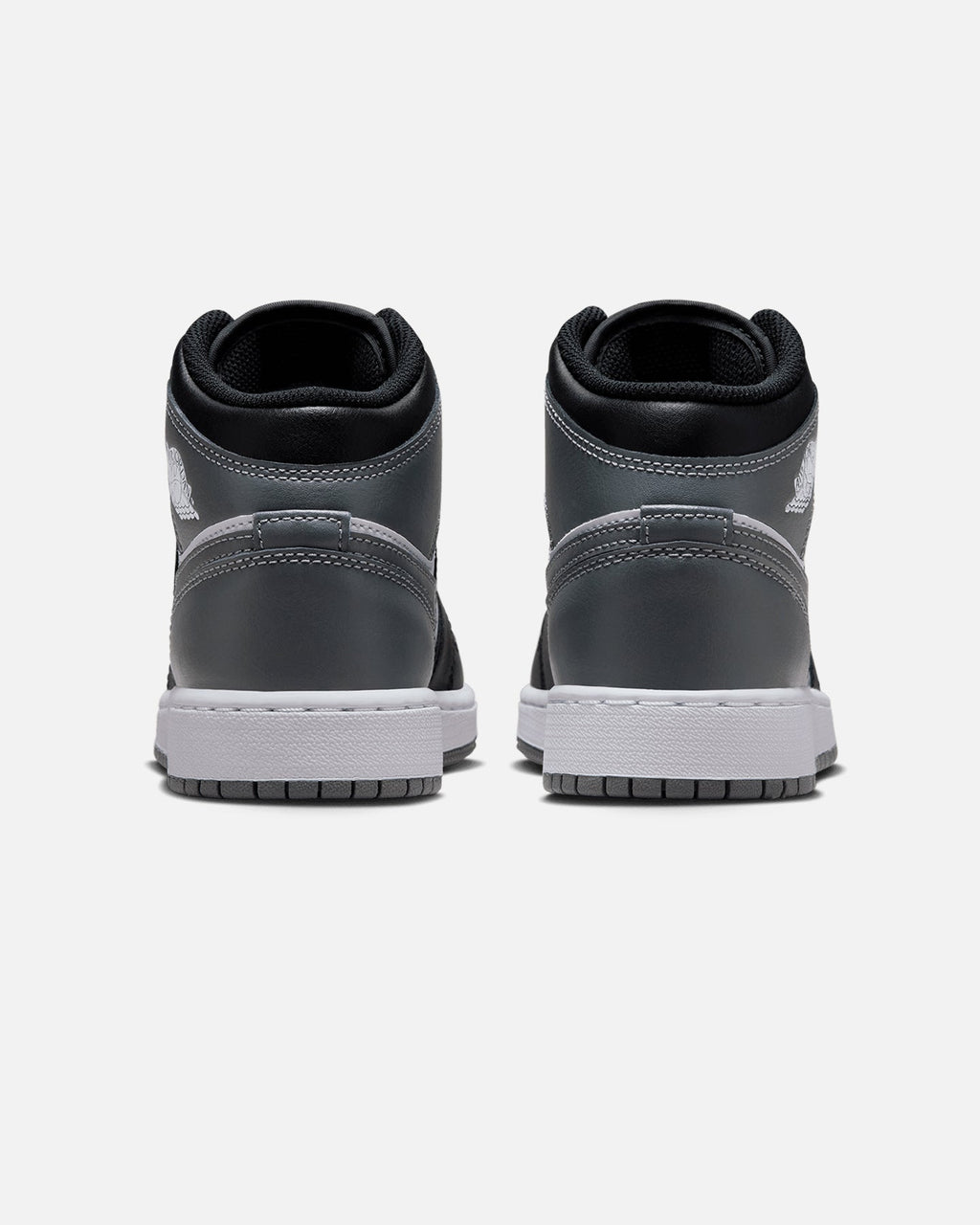 HOT Products Jordan Kids' Air Jordan 1 Mid (GS) Black/Iron Grey