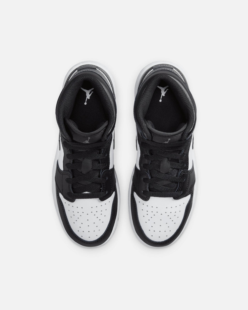 HOT Products Jordan Kids' Air Jordan 1 Mid (GS) Black/Iron Grey