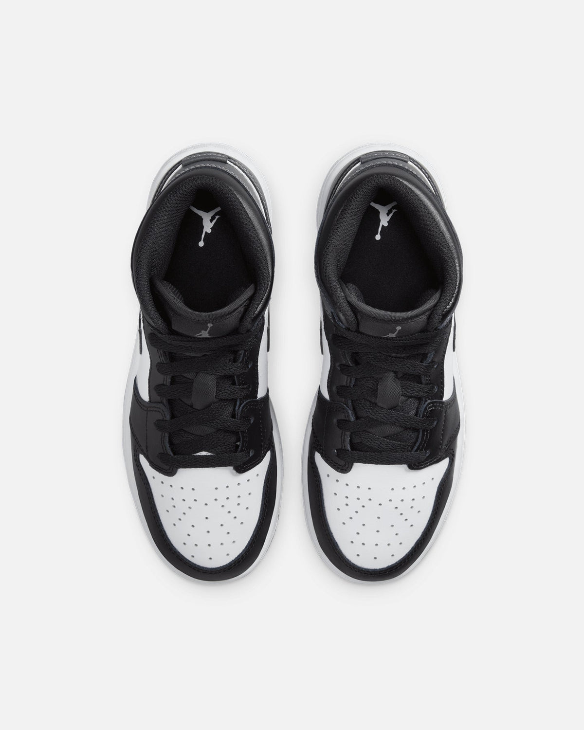 HOT Products Jordan Kids' Air Jordan 1 Mid (GS) Black/Iron Grey