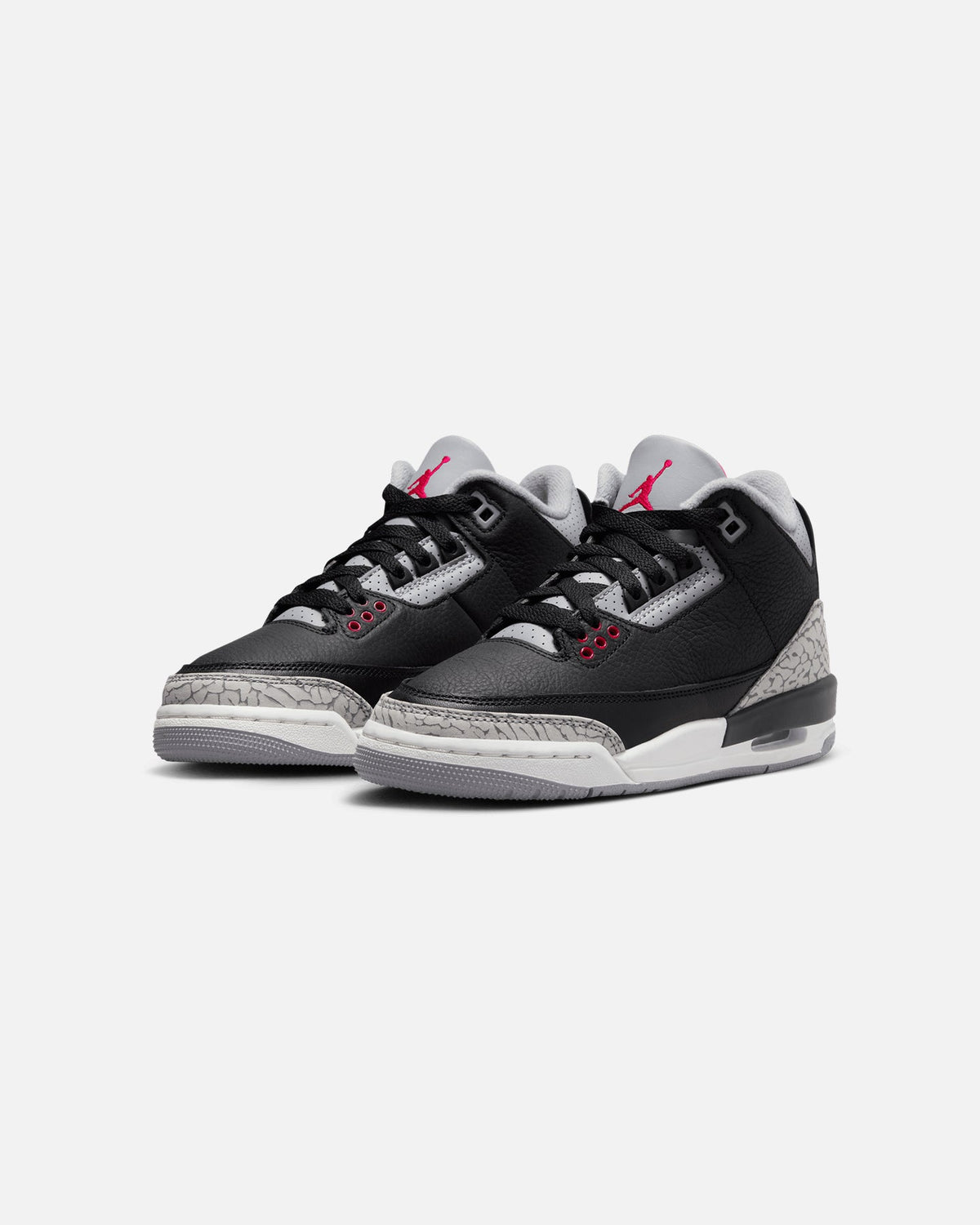 HOT Products Jordan Kids' Air Jordan 3 Retro (GS) "Black Cement" Black/Fire Red-Cement Grey/Summit White