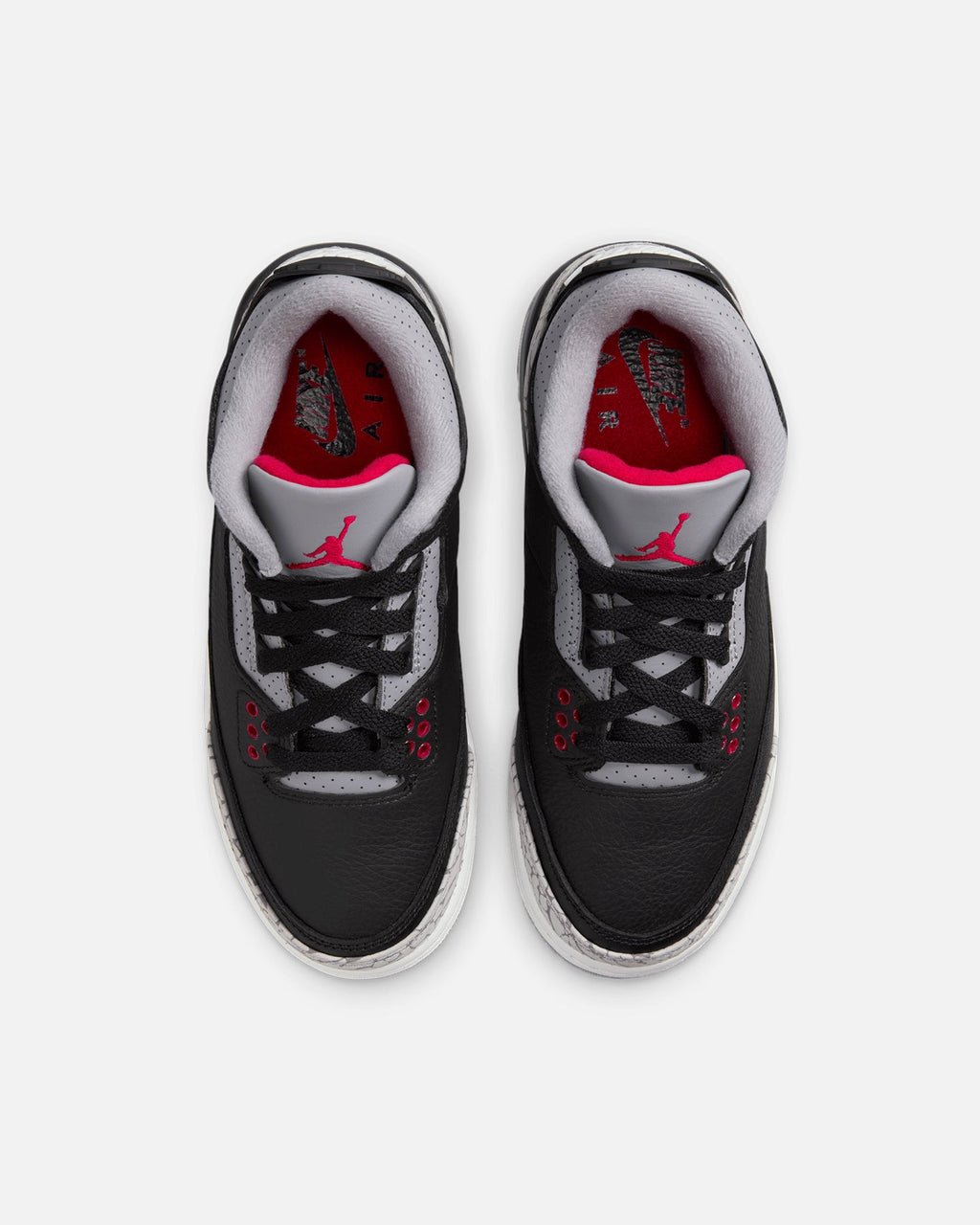 HOT Products Jordan Kids' Air Jordan 3 Retro (GS) "Black Cement" Black/Fire Red-Cement Grey/Summit White