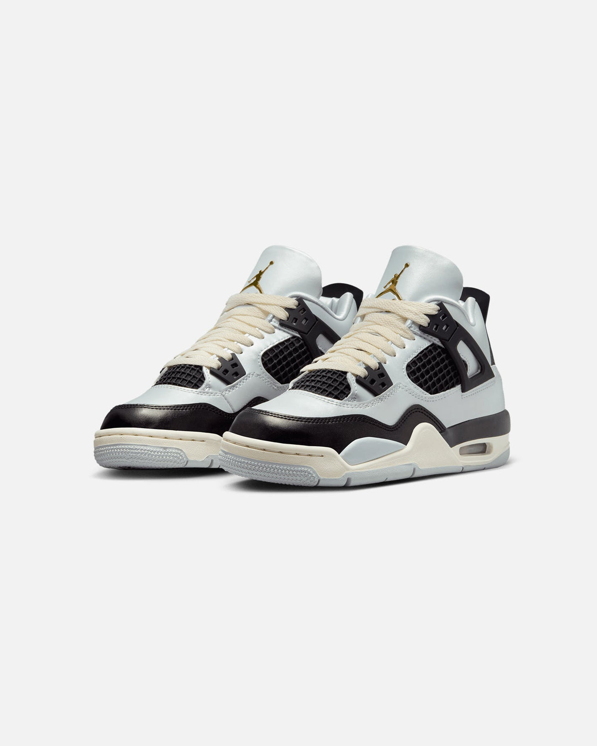 HOT Products Jordan Kids' Air Jordan 4 Retro (GS) 'Pure Platinum' Pure Platinum/Metallic Gold