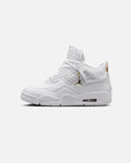 HOT Products Jordan Women's Air Jordan 4 Net "Triple White" White/Metallic
