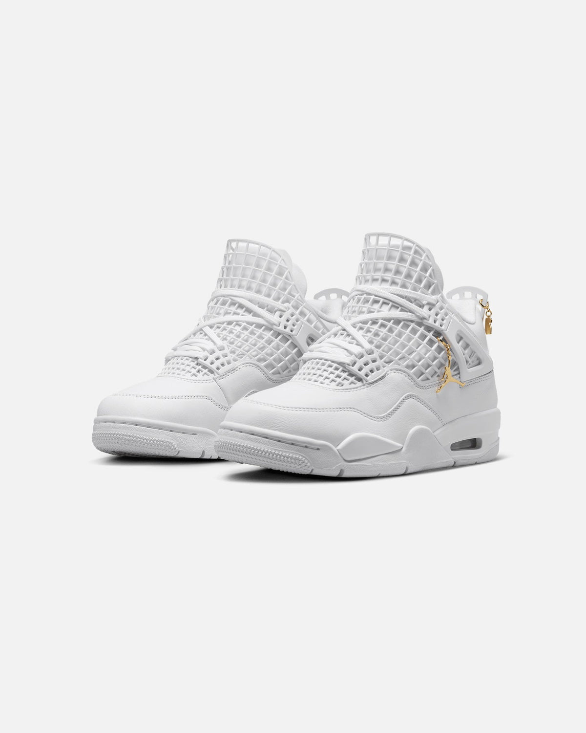 HOT Products Jordan Women's Air Jordan 4 Net "Triple White" White/Metallic
