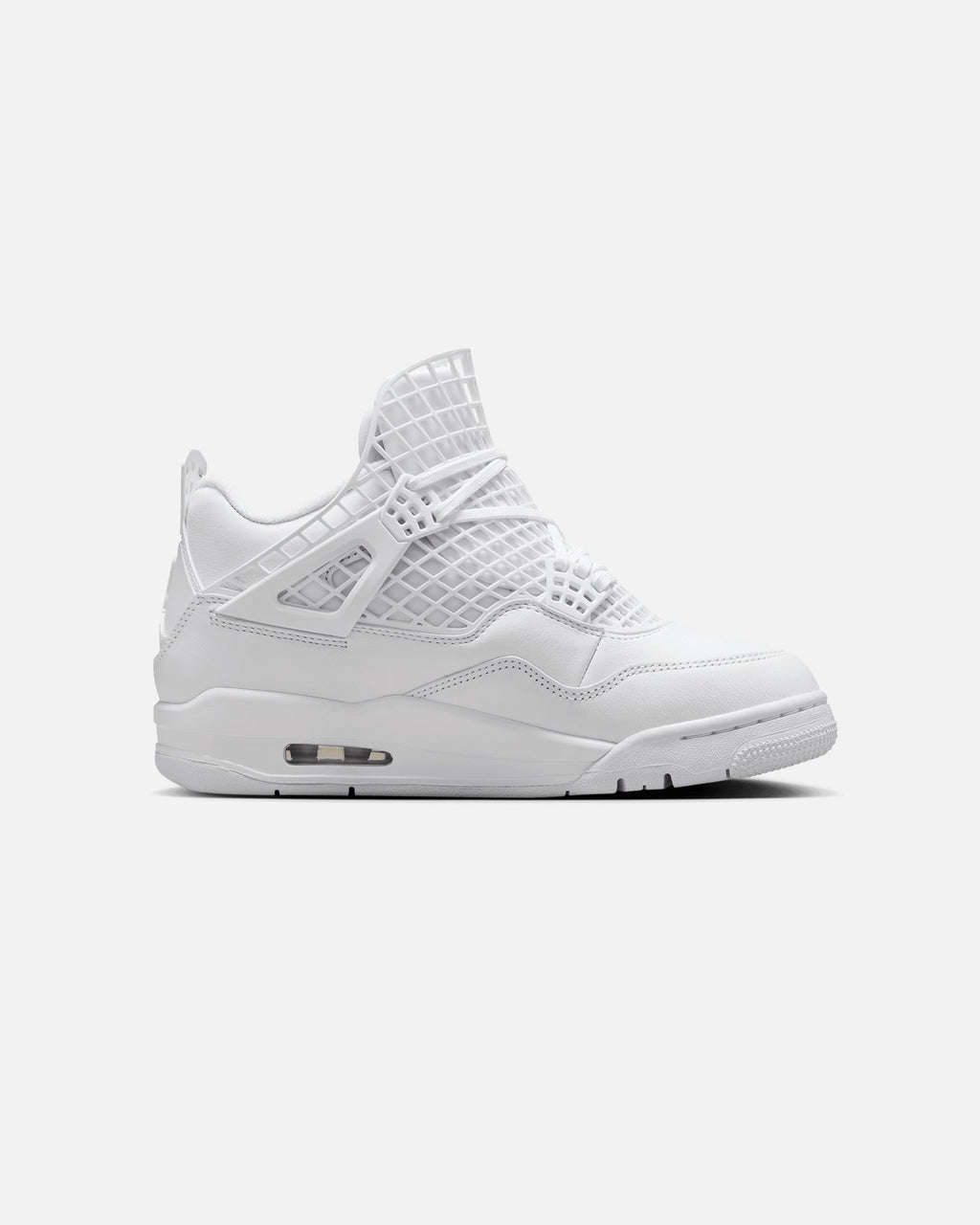 HOT Products Jordan Women's Air Jordan 4 Net "Triple White" White/Metallic