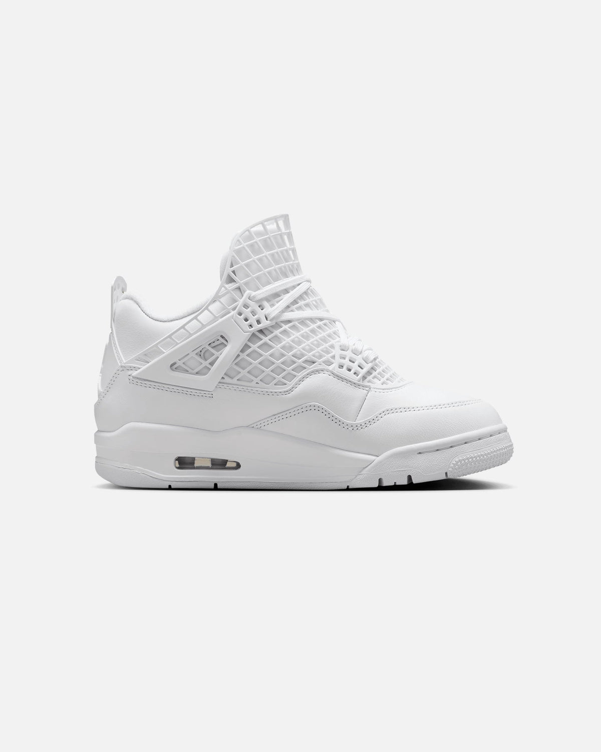HOT Products Jordan Women's Air Jordan 4 Net "Triple White" White/Metallic