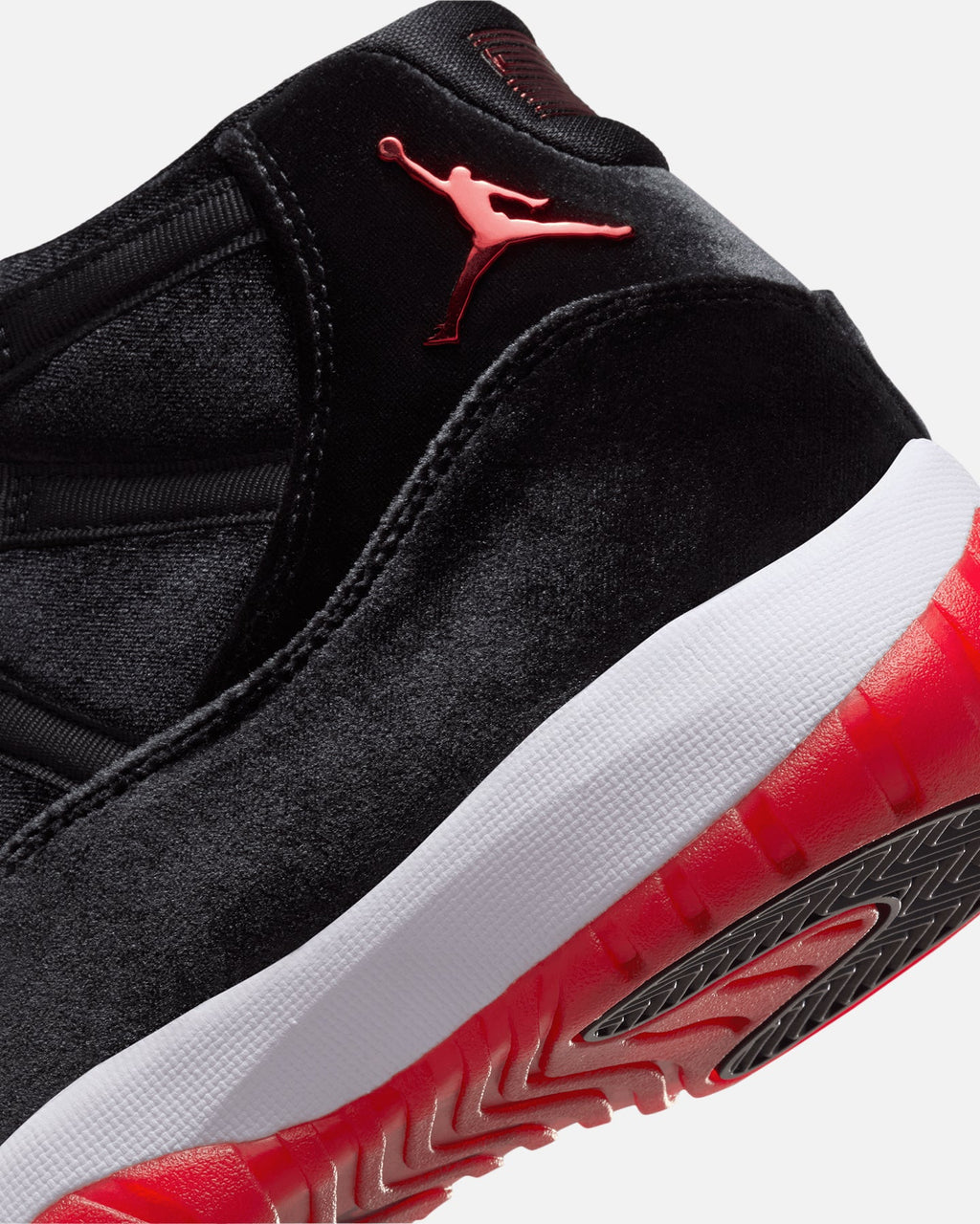 HOT Products Jordan Women's Air Jordan 11 Retro "Bred Velvet" Black/Gym Red