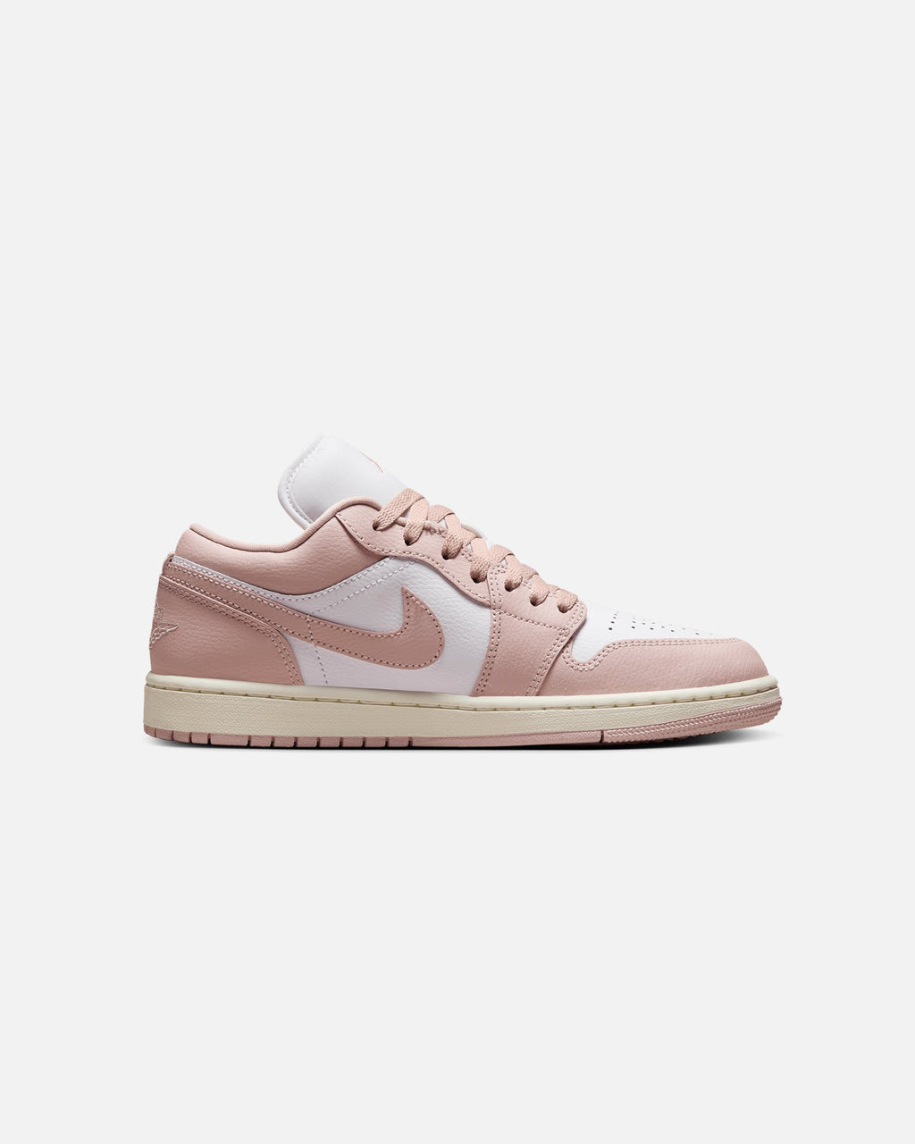 HOT Products Jordan Women's Air Jordan 1 Low "Strawberry Milk" White/Pink Oxford