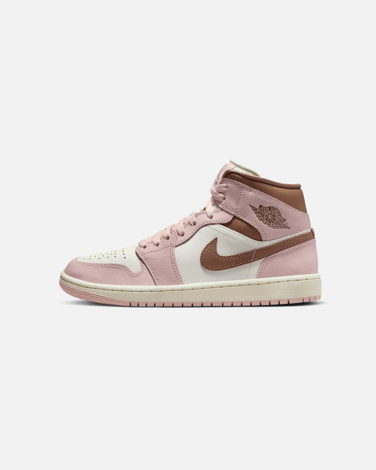 HOT Products Jordan Women's Air Jordan 1 Mid "Neapolitan" Pink Oxford/Archaeo Brown