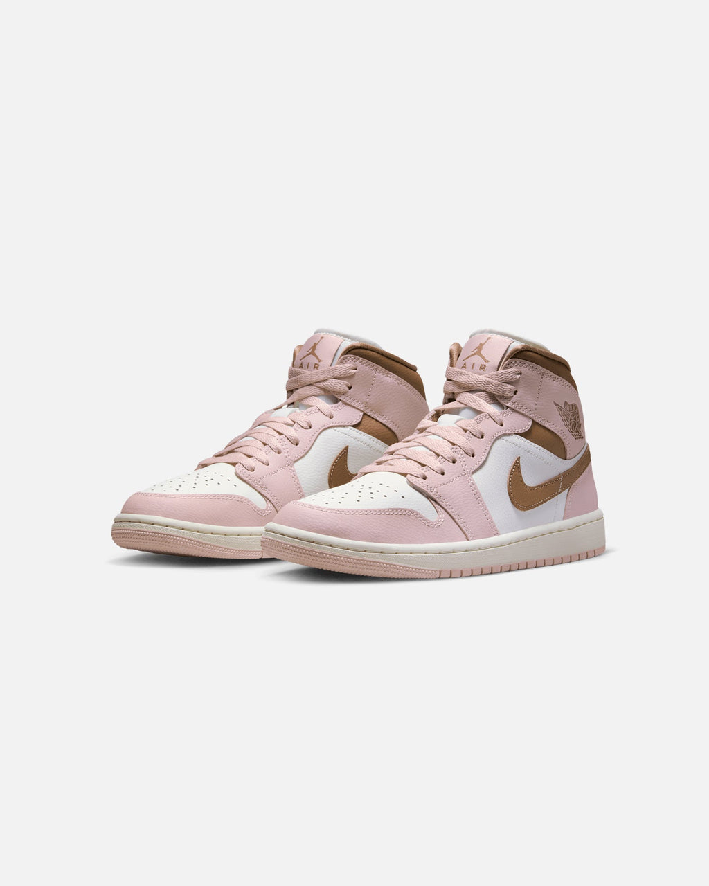 HOT Products Jordan Women's Air Jordan 1 Mid "Neapolitan" Pink Oxford/Archaeo Brown