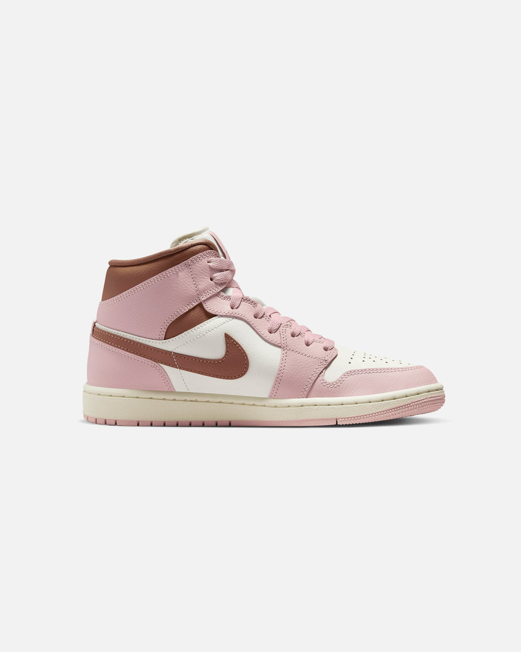HOT Products Jordan Women's Air Jordan 1 Mid "Neapolitan" Pink Oxford/Archaeo Brown