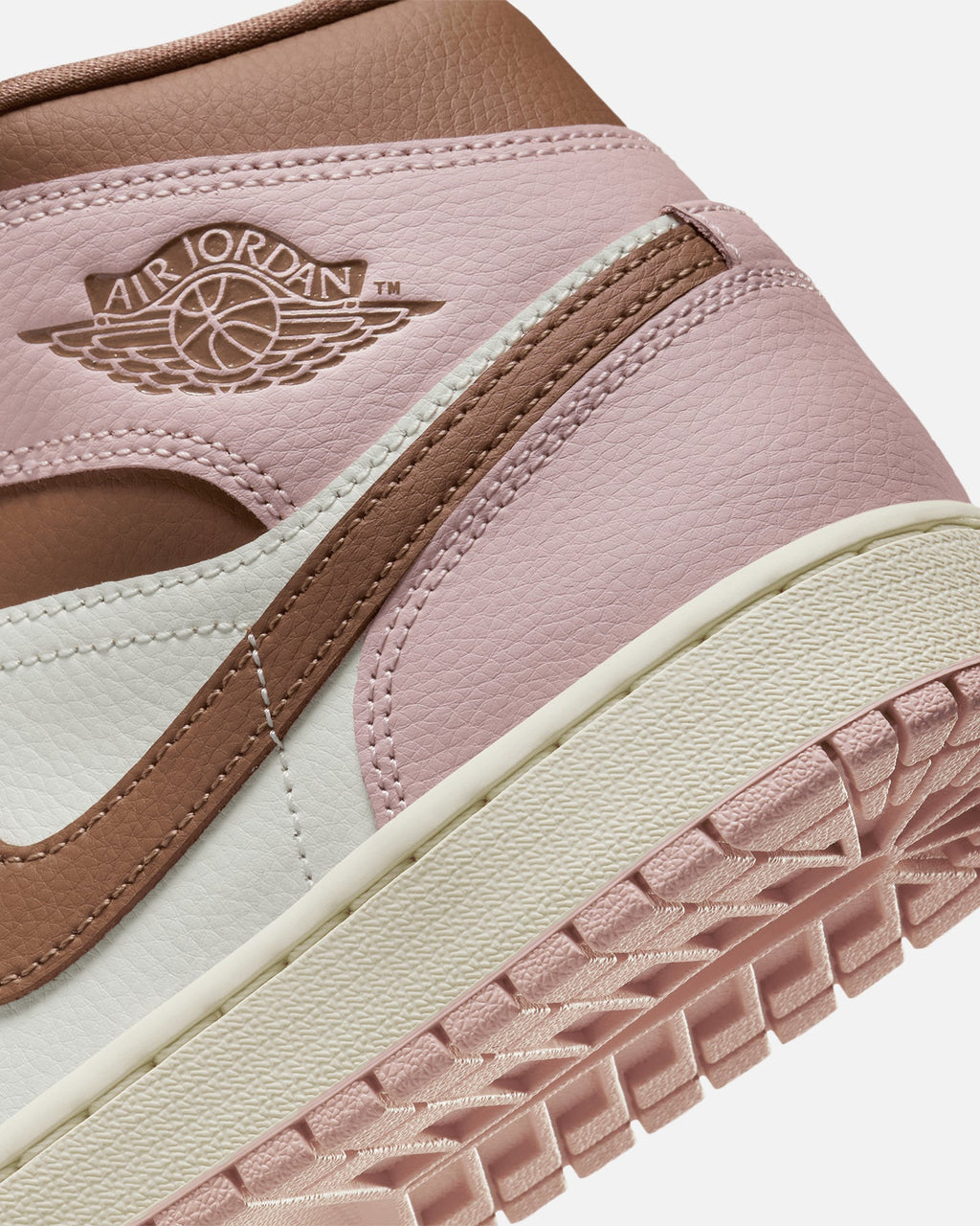 HOT Products Jordan Women's Air Jordan 1 Mid "Neapolitan" Pink Oxford/Archaeo Brown