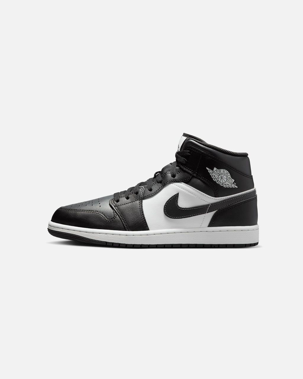 HOT Products Jordan Air Jordan 1 Mid "Off Noir Toe"  Black/White