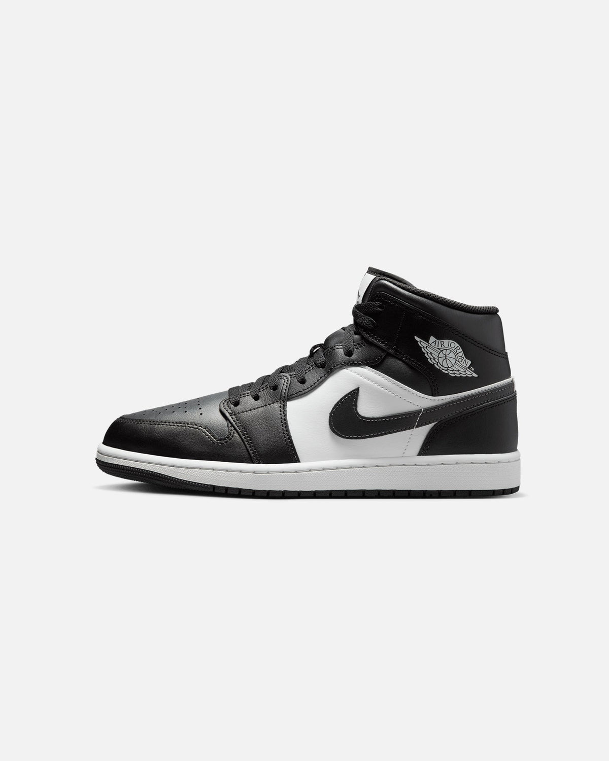 HOT Products Jordan Air Jordan 1 Mid "Off Noir Toe"  Black/White