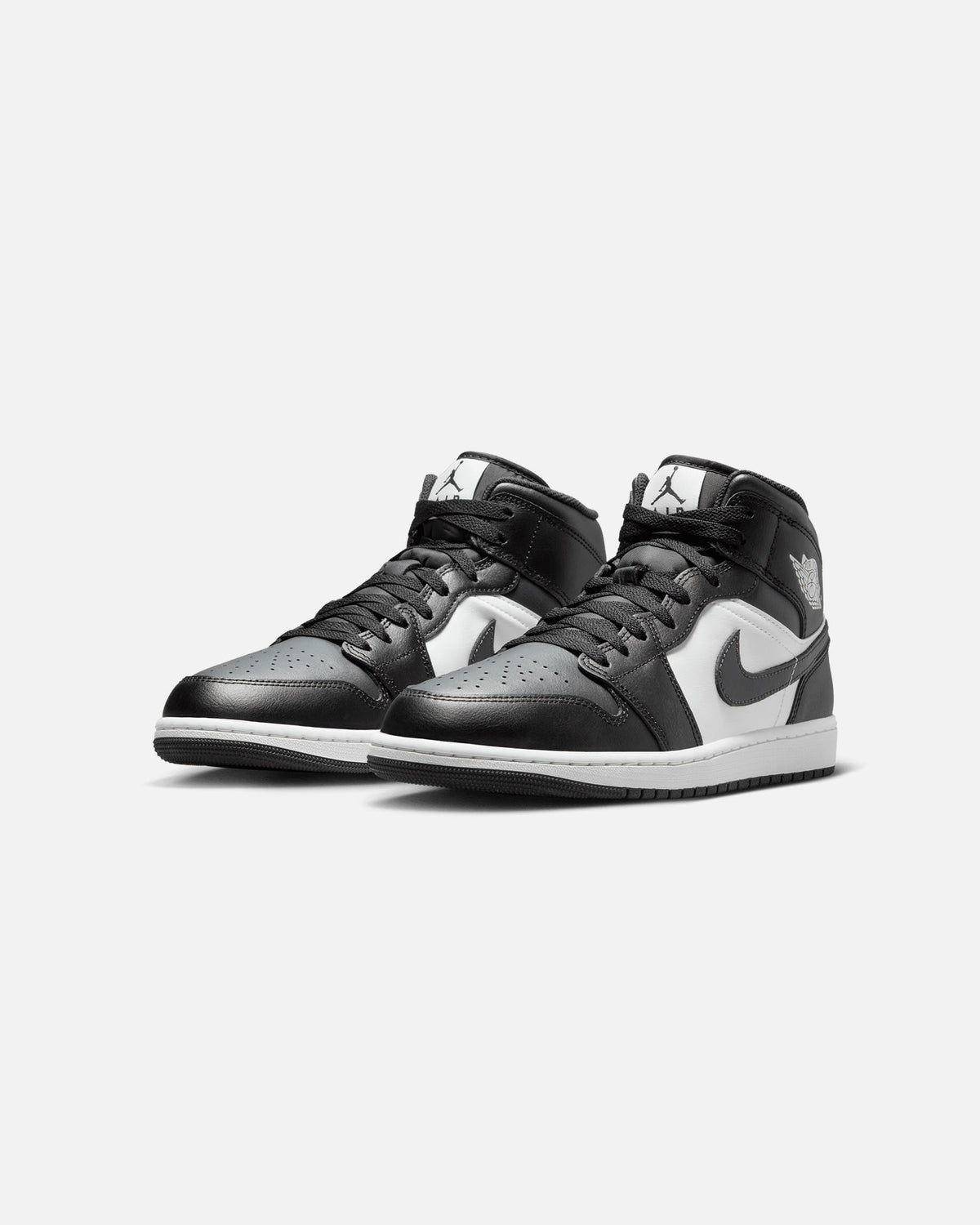 HOT Products Jordan Air Jordan 1 Mid "Off Noir Toe"  Black/White