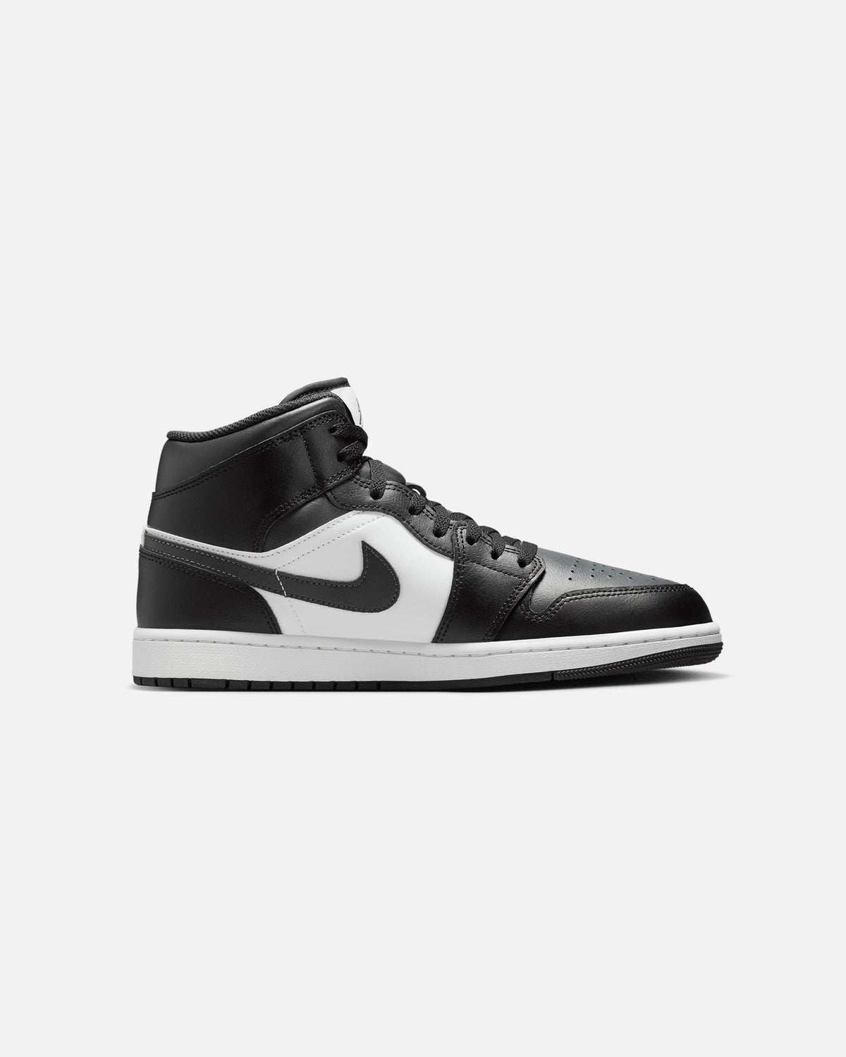 HOT Products Jordan Air Jordan 1 Mid "Off Noir Toe"  Black/White