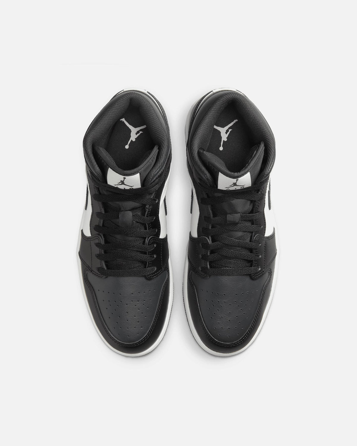 HOT Products Jordan Air Jordan 1 Mid "Off Noir Toe"  Black/White