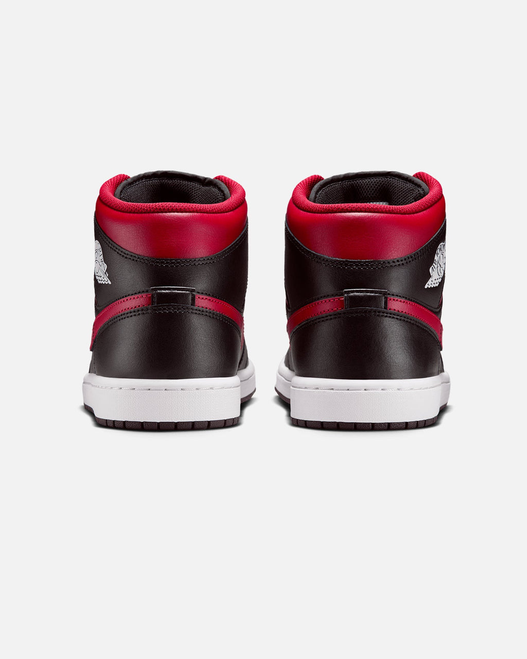 HOT Products Jordan Air Jordan 1 Mid "Bred" Black/Varisty Red-Summit White