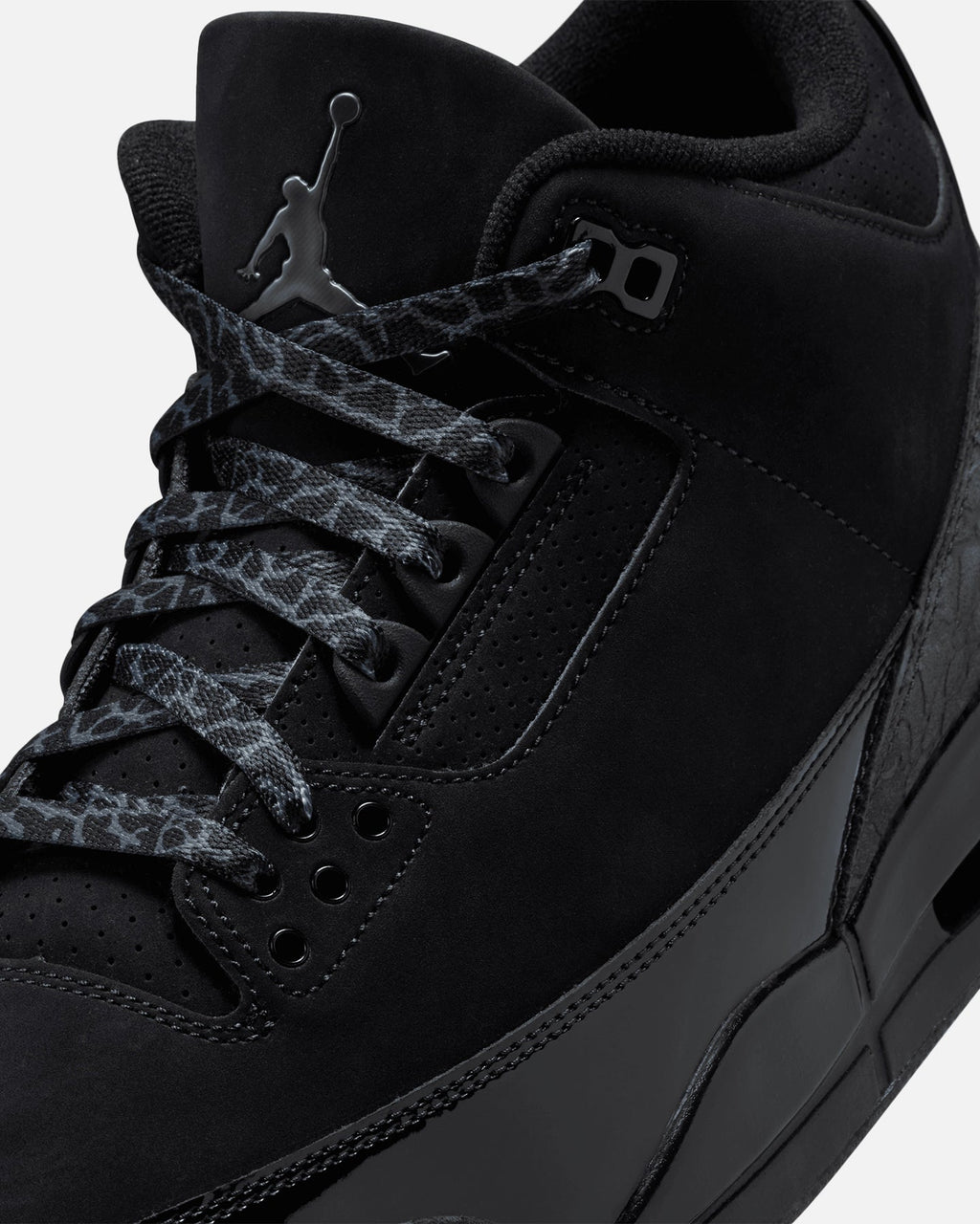 HOT Products Jordan Air Jordan 3 Retro "Black Cat" Black/Charcoal