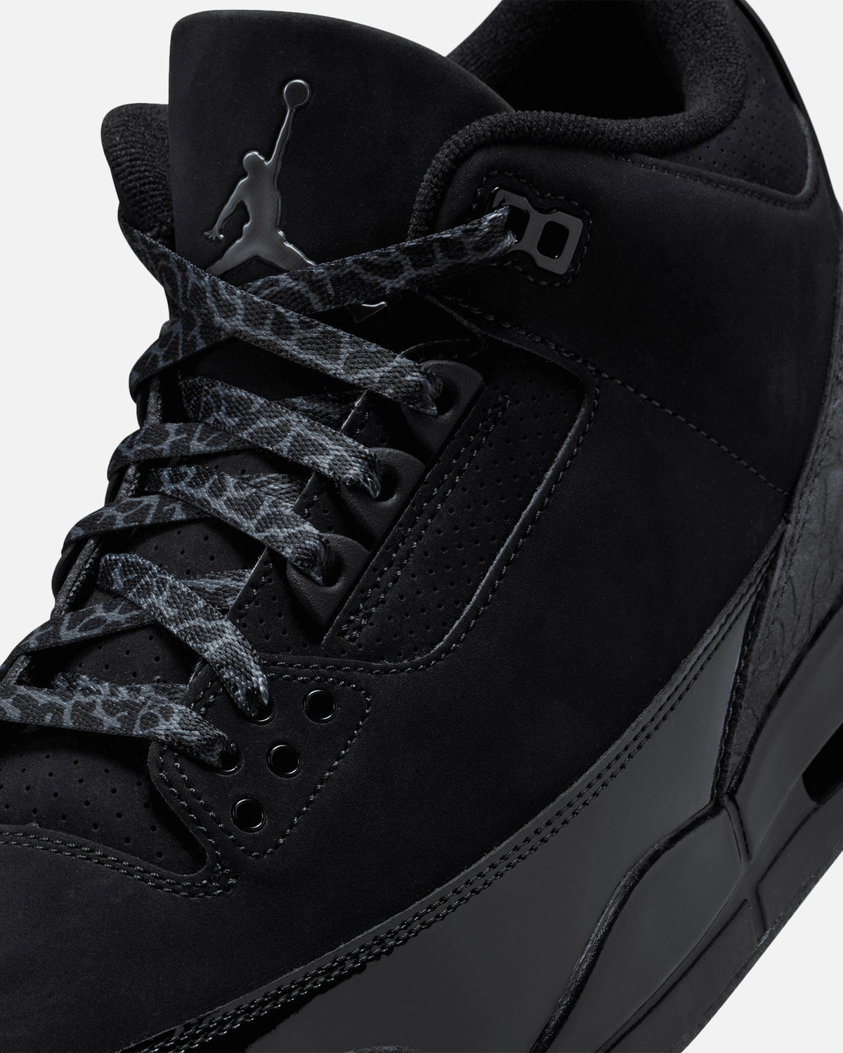 HOT Products Jordan Air Jordan 3 Retro "Black Cat" Black/Charcoal