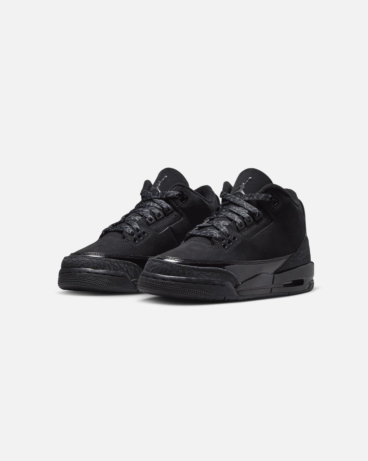 HOT Products Jordan Kids' Air Jordan 3 Retro (GS) "Black Cat" Black/Charcoal