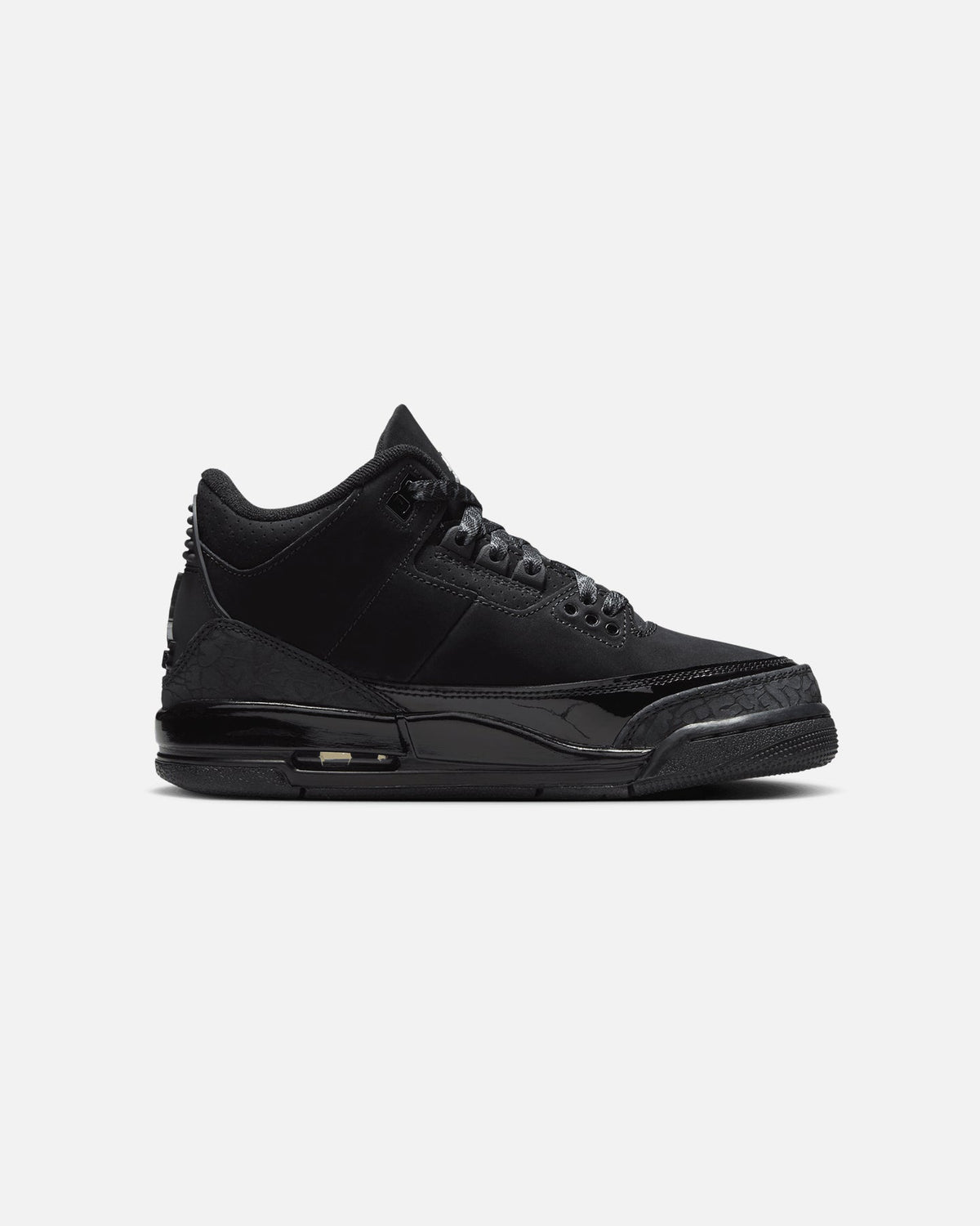 HOT Products Jordan Kids' Air Jordan 3 Retro (GS) "Black Cat" Black/Charcoal
