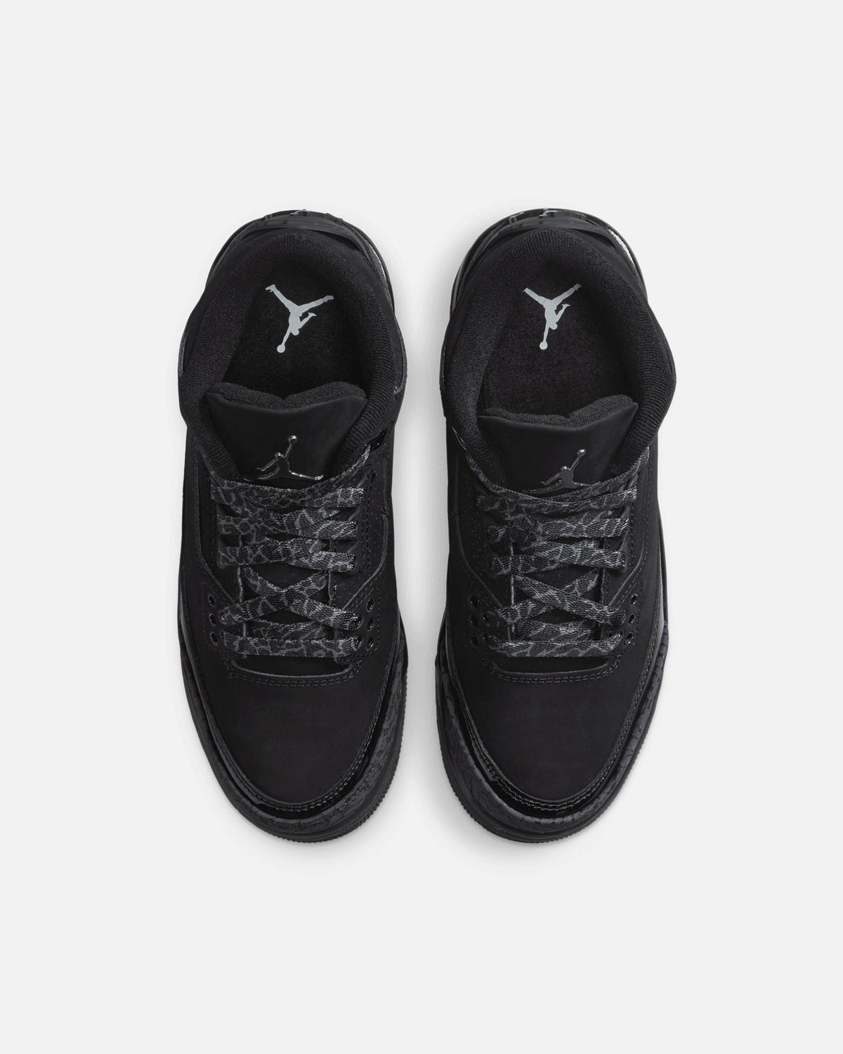 HOT Products Jordan Kids' Air Jordan 3 Retro (GS) "Black Cat" Black/Charcoal