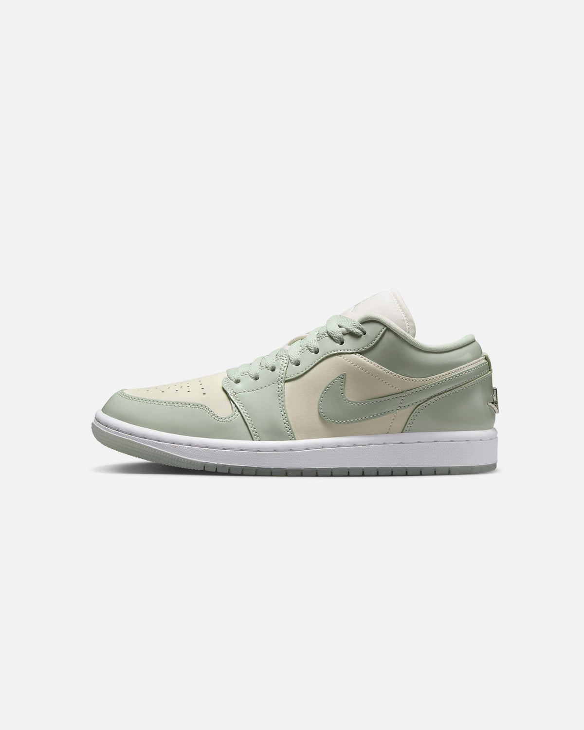 HOT Products Jordan Women's Air Jordan 1 Low SE Sail/Seafoam Metallic Silver