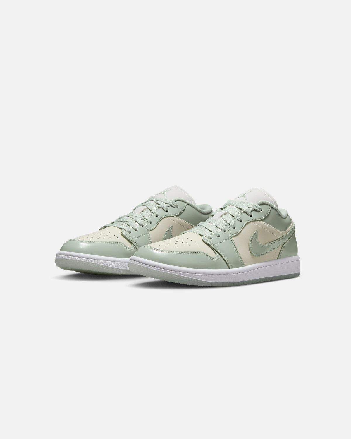 HOT Products Jordan Women's Air Jordan 1 Low SE Sail/Seafoam Metallic Silver