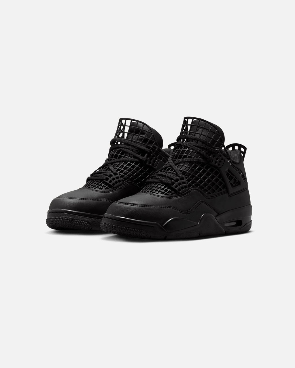 HOT Products Jordan Women's Air Jordan 4 Net "Black" Black/Black