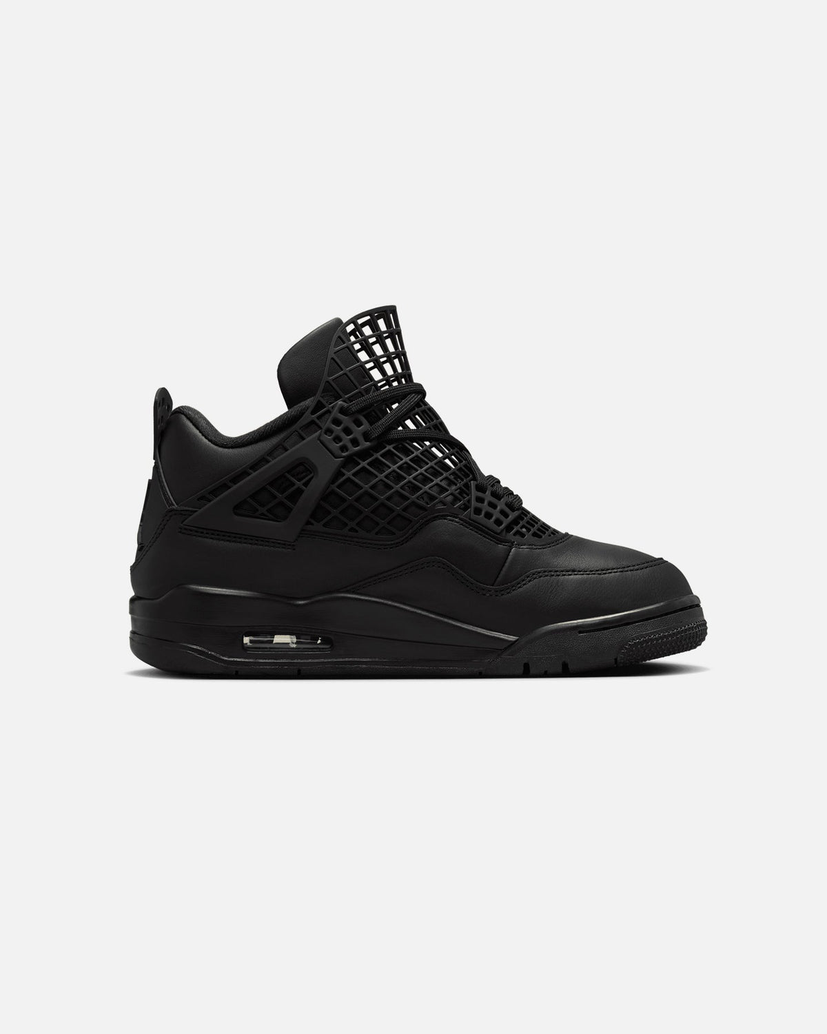 HOT Products Jordan Women's Air Jordan 4 Net "Black" Black/Black