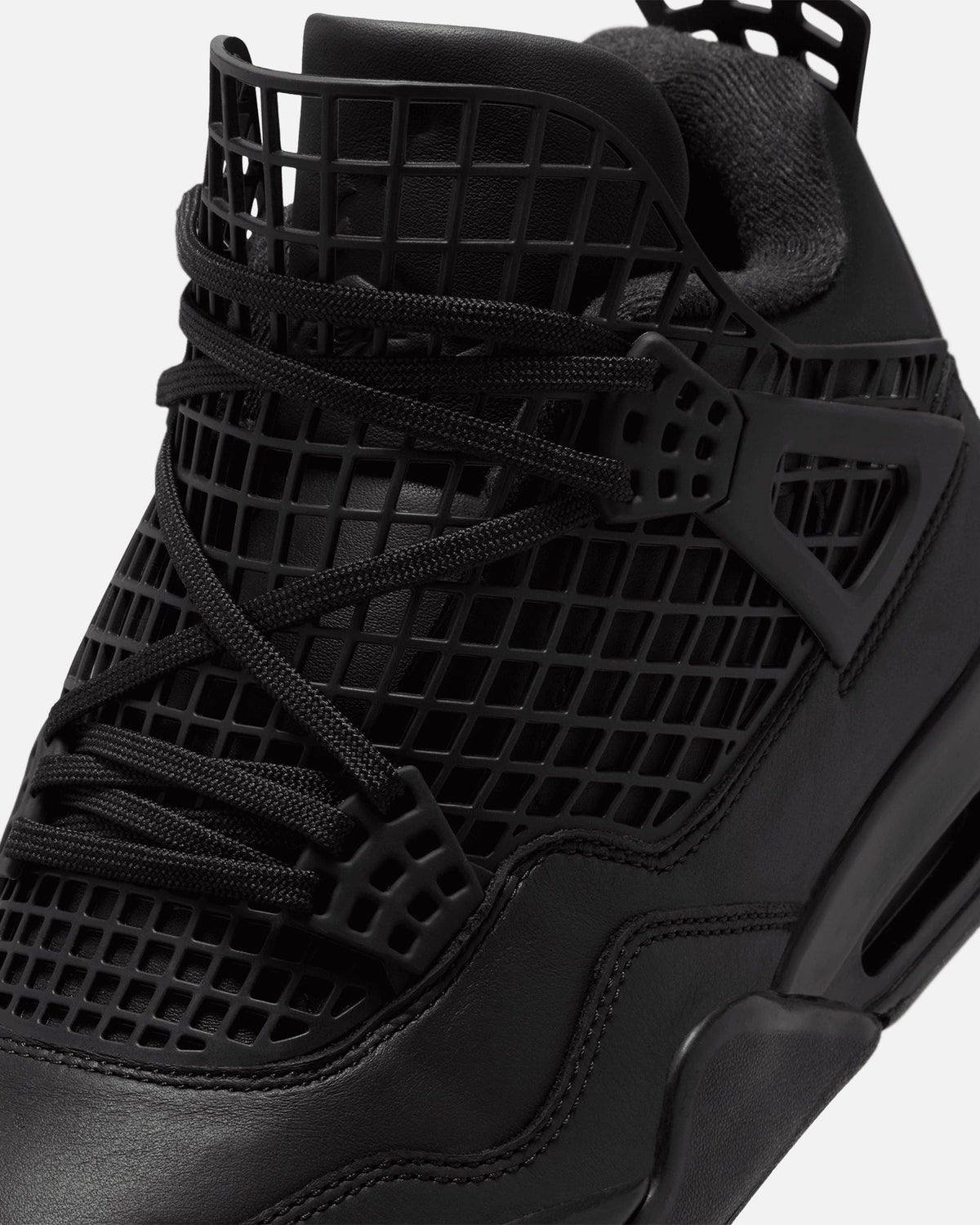 HOT Products Jordan Women's Air Jordan 4 Net "Black" Black/Black