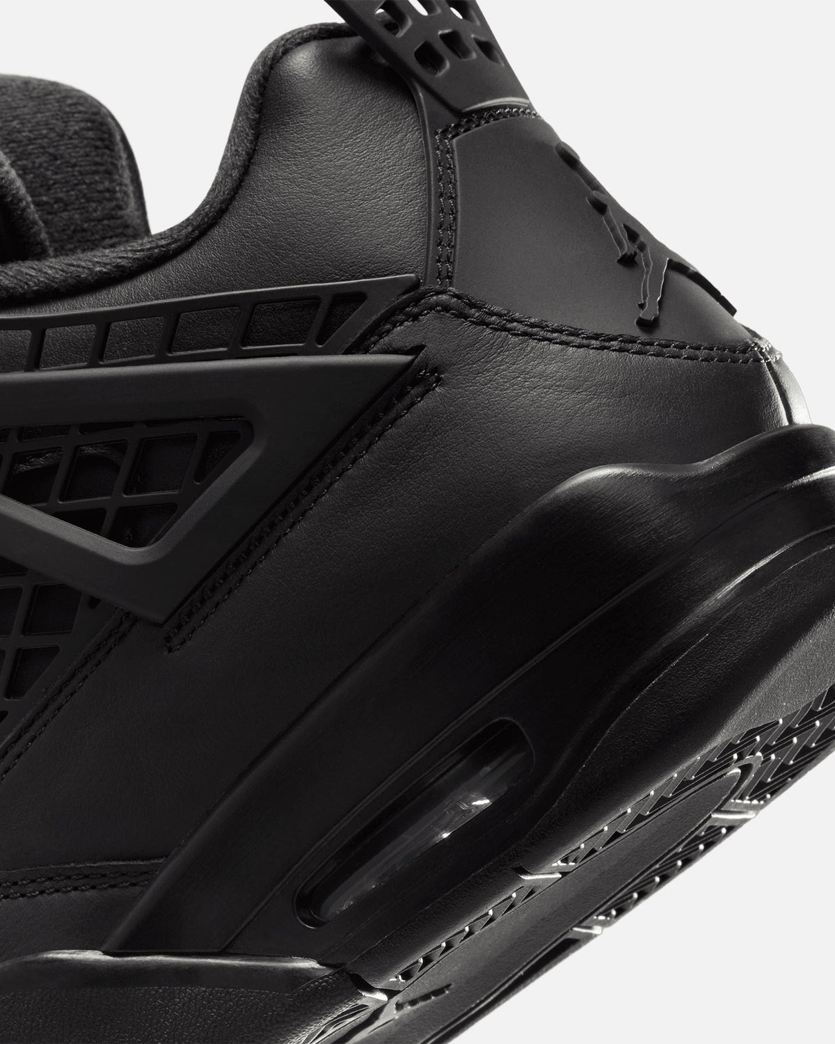 HOT Products Jordan Women's Air Jordan 4 Net "Black" Black/Black