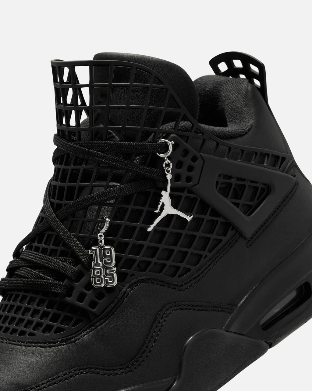 HOT Products Jordan Women's Air Jordan 4 Net "Black" Black/Black
