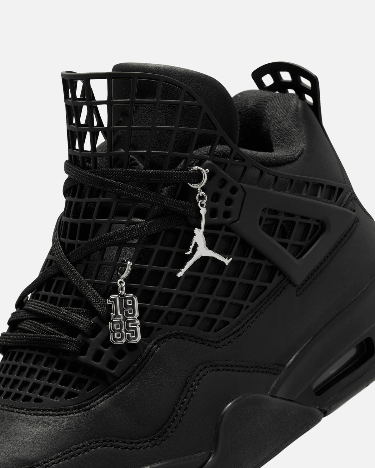 HOT Products Jordan Women's Air Jordan 4 Net "Black" Black/Black