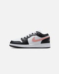 HOT Products Jordan Kids' Air Jordan 1 Low (GS) White/Pink