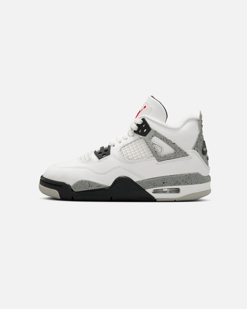 HOT Products Jordan Kids' Air Jordan 4 Retro OG Remastered "White Cement" (GS) Summit White/Fire Red/Cement Grey